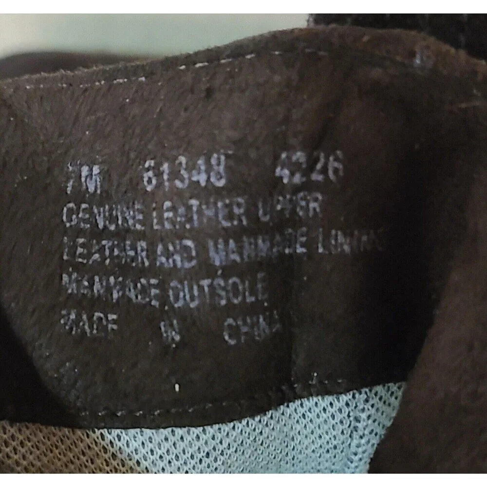 Timberland Smartwool Collab Waterproof Winter Brown Leather Boots Women's Size 7